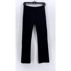 TEK GEAR Women's Petite Black Shapewear Flared Workout Pants SZ P/M
